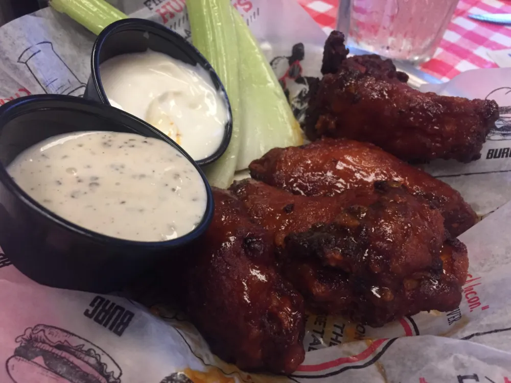 Bill's BBQ Wings for Not Just Another Burger Joint