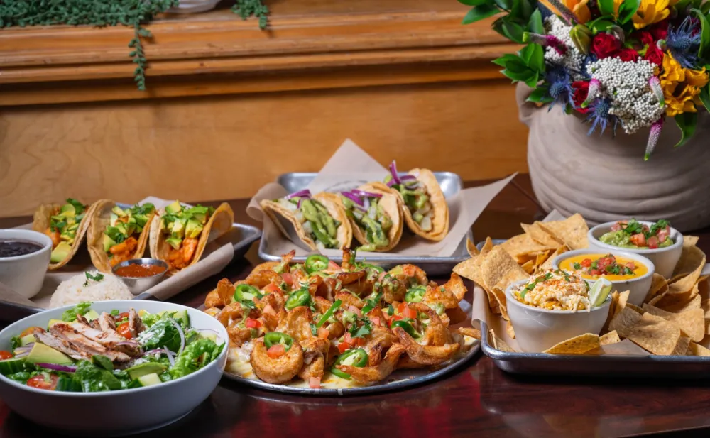 Cesars food spread for Where to Celebrate Mother's Day 2026