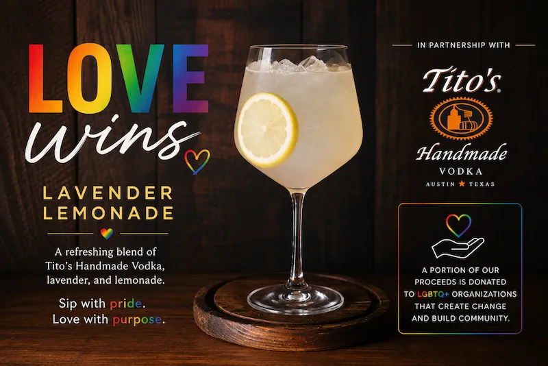 Love Wins Lemonade Flyer for Where to Celebrate 2026 Pride Month in Chicago