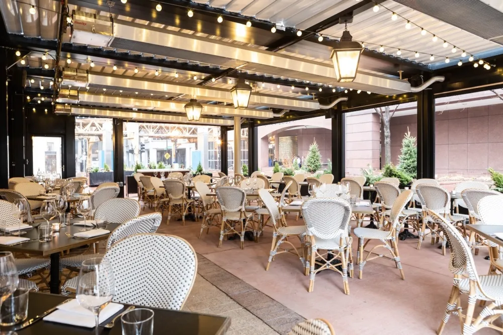 Taureaux Tavern Patio c Meghan Leigh Photography for Soak Up the Sun During Patio and Rooftop Season 2026