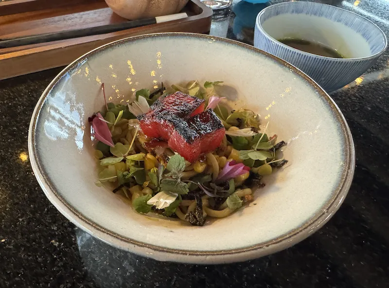 Image for Review: A Rooftop Omakase “Quackatori” Experience with Duck Sel