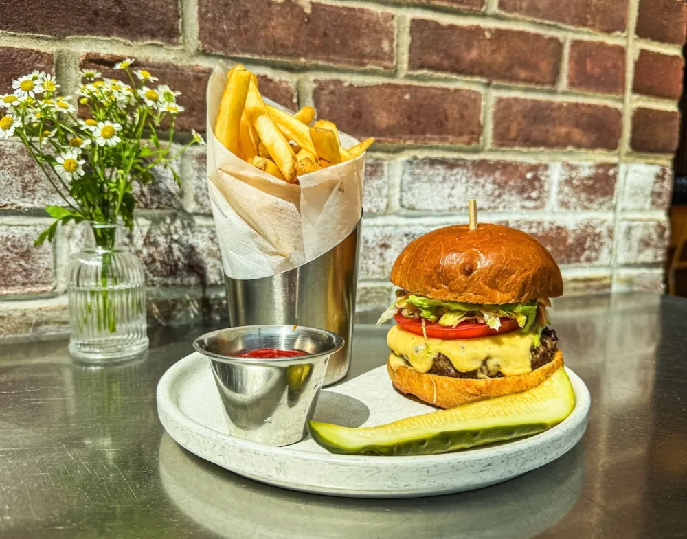 Cindys Rooftop Secret Burger for Where to Eat for National Burger Day, August 27