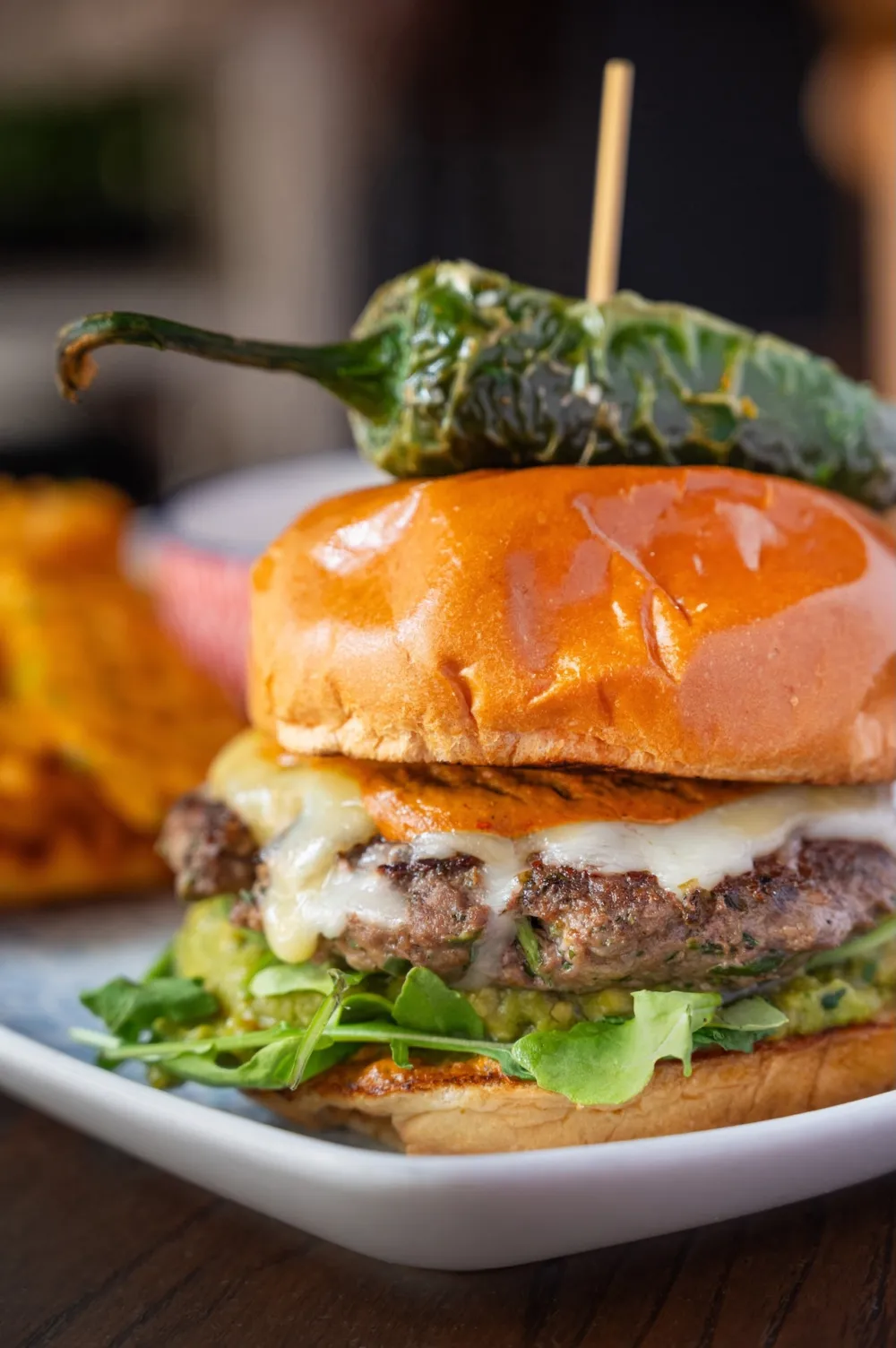 Bocaditos Oaxaca Burger for Where to Eat for National Burger Day, August 27
