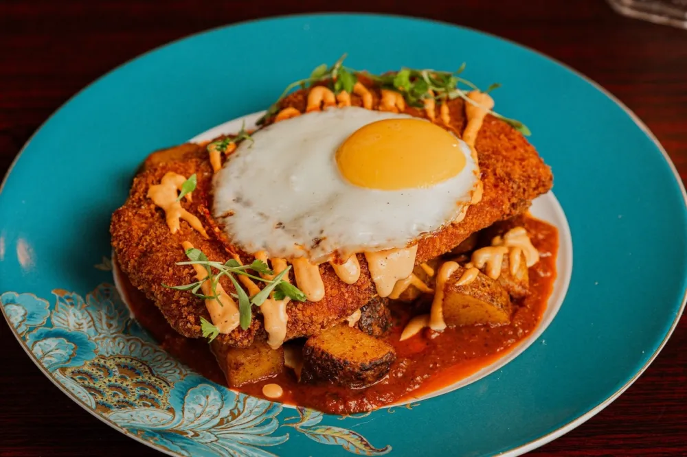 Milanesa a Caballo Dell Rooster 68 for Where to Celebrate Hispanic Heritage Month in Chicago