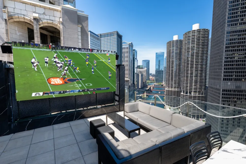 LH Rooftop Bears Football for 2026 Football Specials & Watch Parties in Chicago