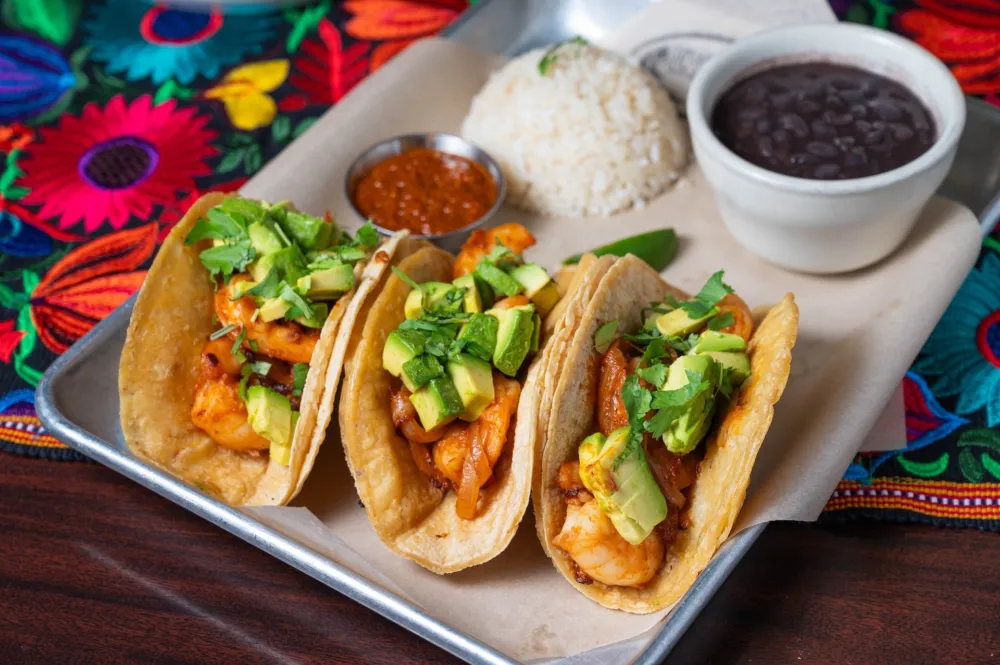 Cesars Shrimp Tacos for Chicago's Best Spots for National Taco Day, October 6