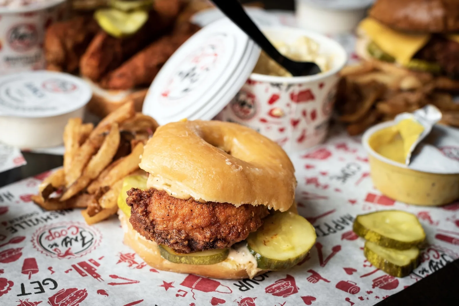 Feast4 for Fry the Coop x Stan's Donuts Partner Up with $6.50 Sandwiches (Two Ways!) for Donut Day on June 5th