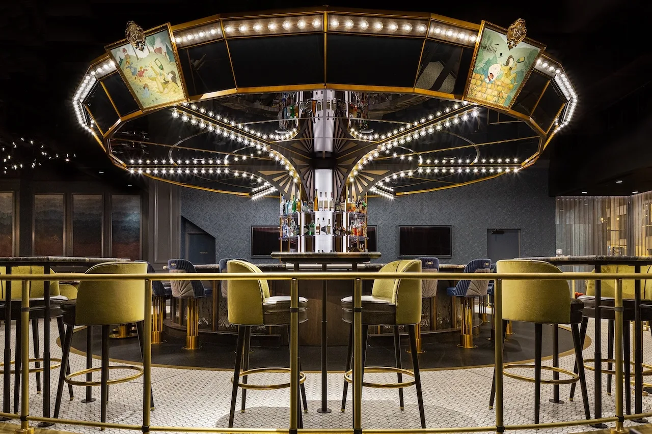 François Frankie Carousel Bar Eric Kleinberg copy for Francois Frankie Offering Les Mis Inspired French 75 Now through May 24