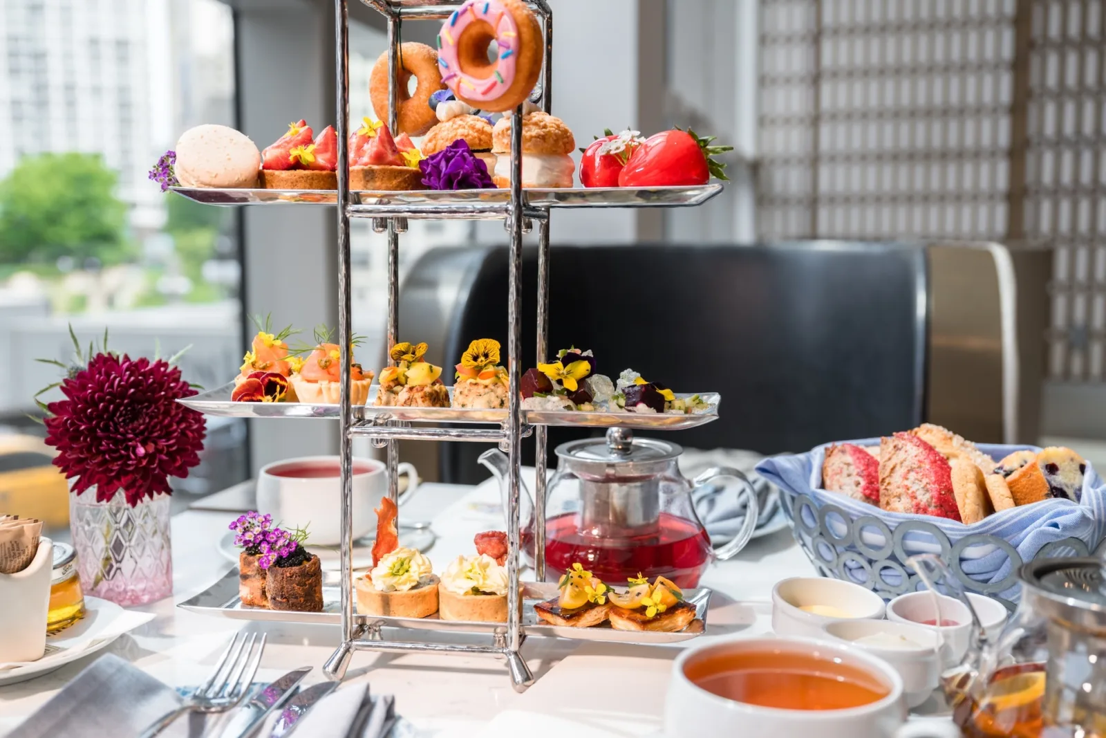 LH Summer Tea Photo by Amy Ulivieri 1 for Summer Afternoon Tea Now Available at LondonHouse Chicago