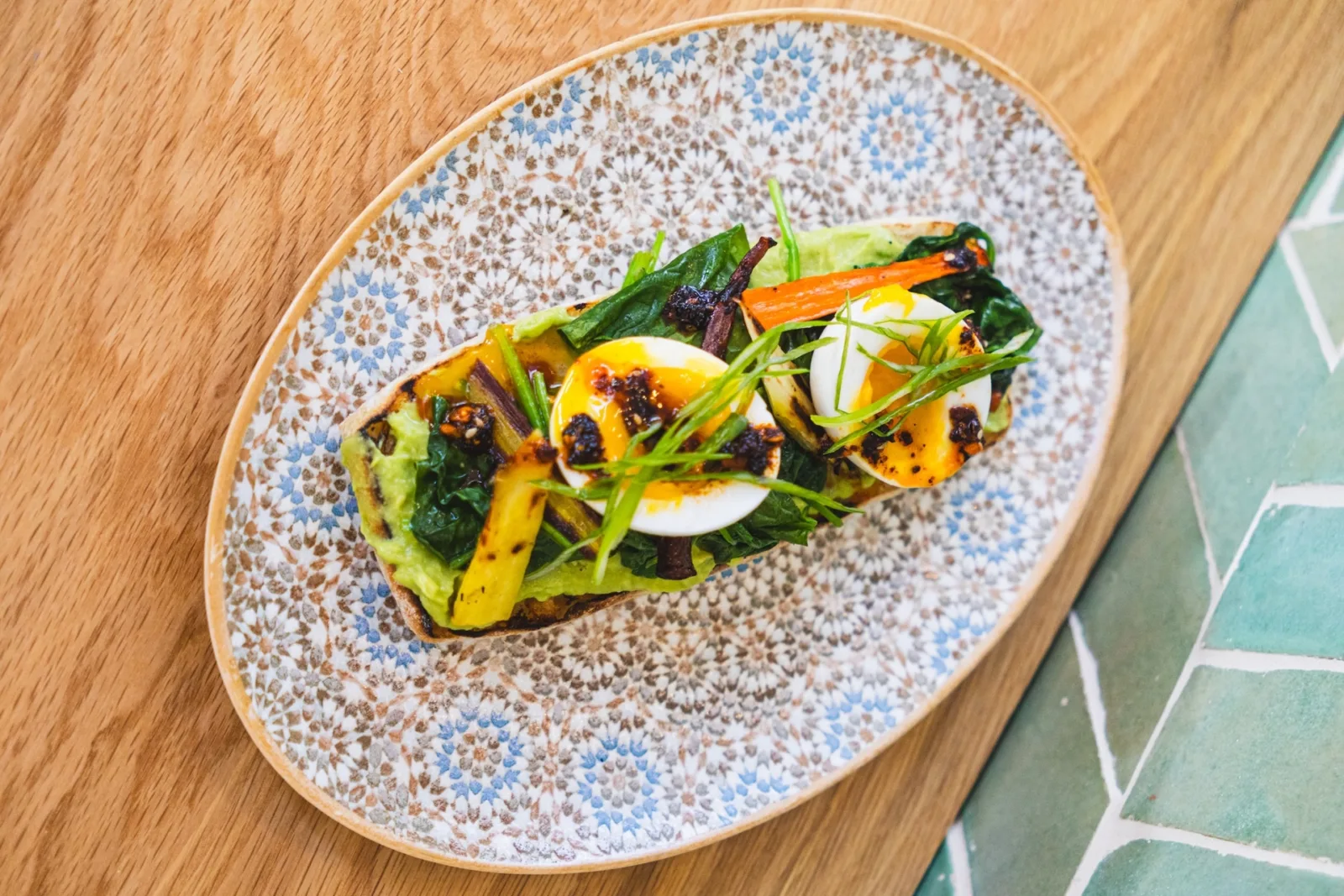Mariela Spicy Avocado Toast for Mariela Launches Weekend Brunch