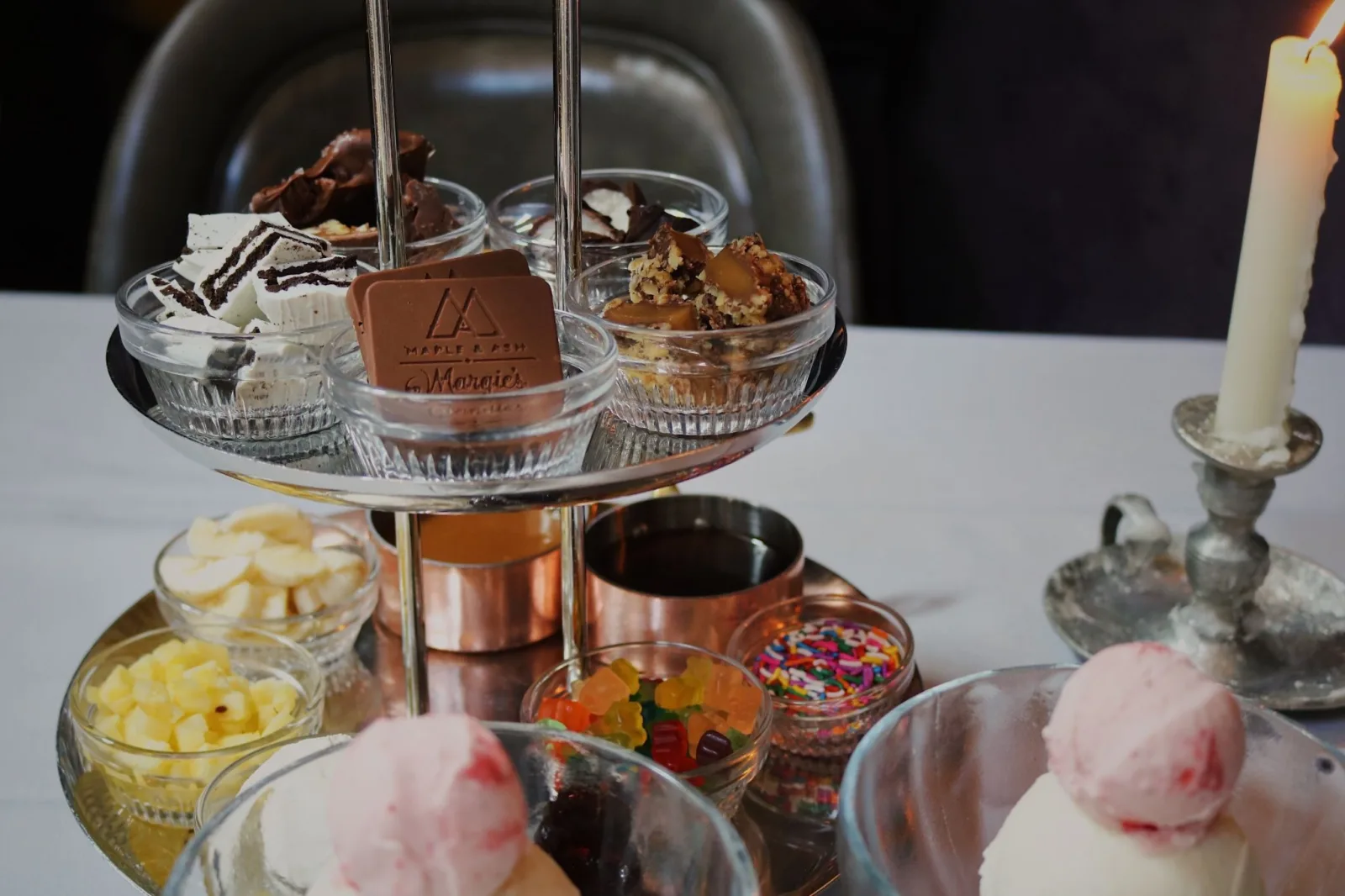 Image for Maple & Ash Launches Chicago Icons Series with Margie's Candies Collaboration for National Ice Cream Month