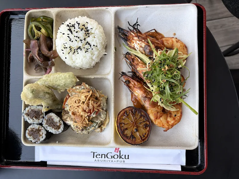 Image for Mariscos San Pedro Brings Baja Shrimp and Coastal Flavors to TenGoku Aburiya's Bento & Co. Series