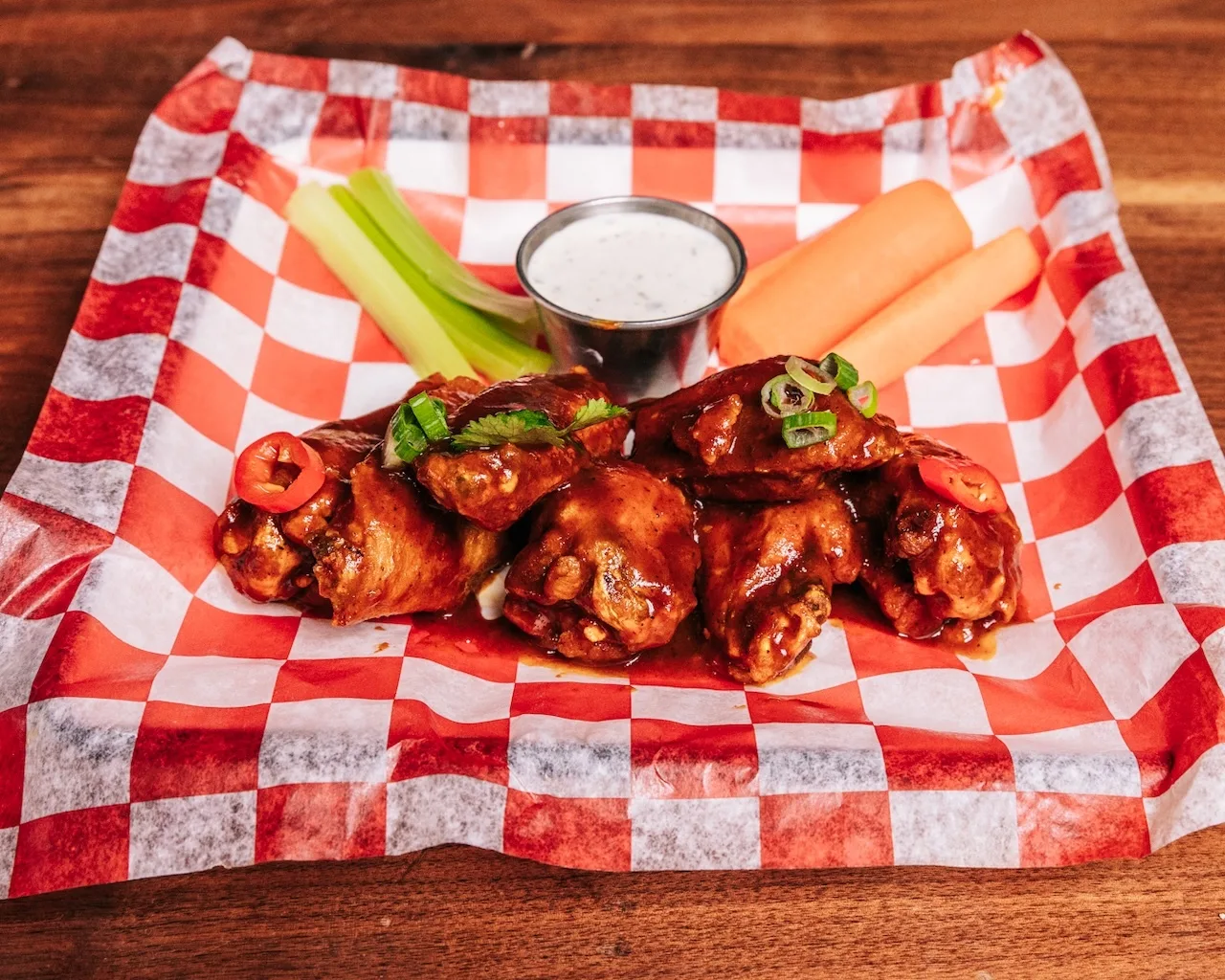 BANDIT BBQ WINGS 2025 for National Chicken Wing Day Specials at Bandit