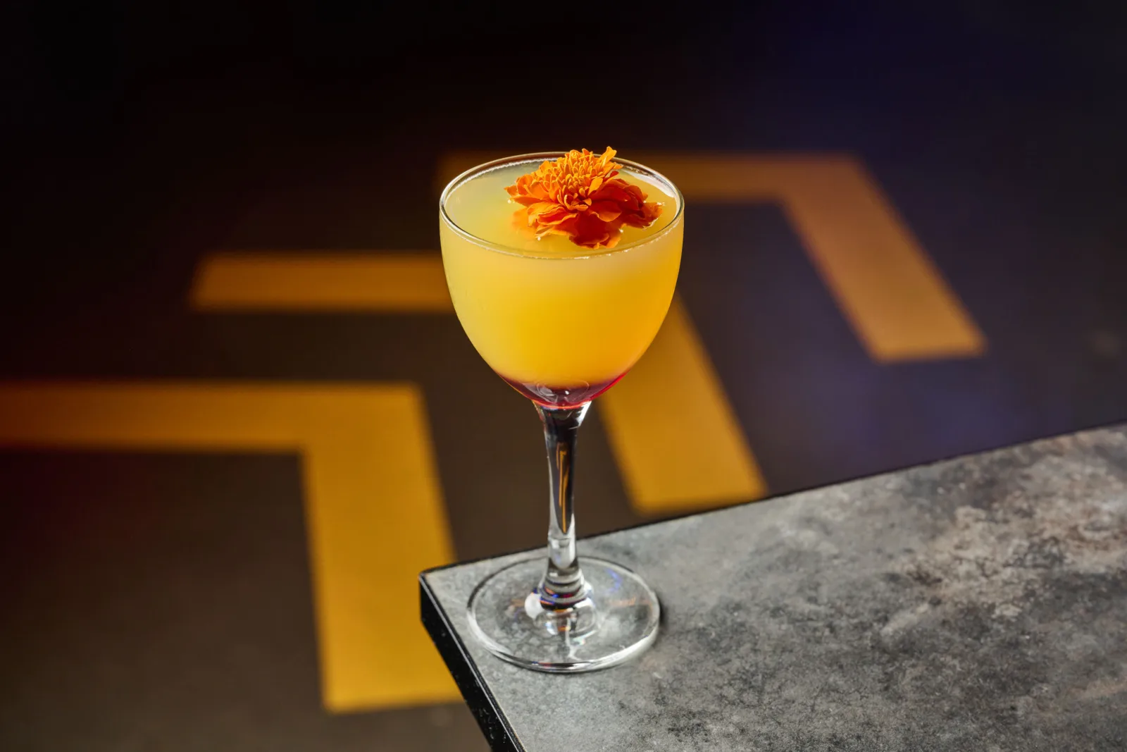 Wolf Point cocktail for F1 Arcade Chicago Reveals First Look at Food and Beverage Program Ahead of August 14 Opening