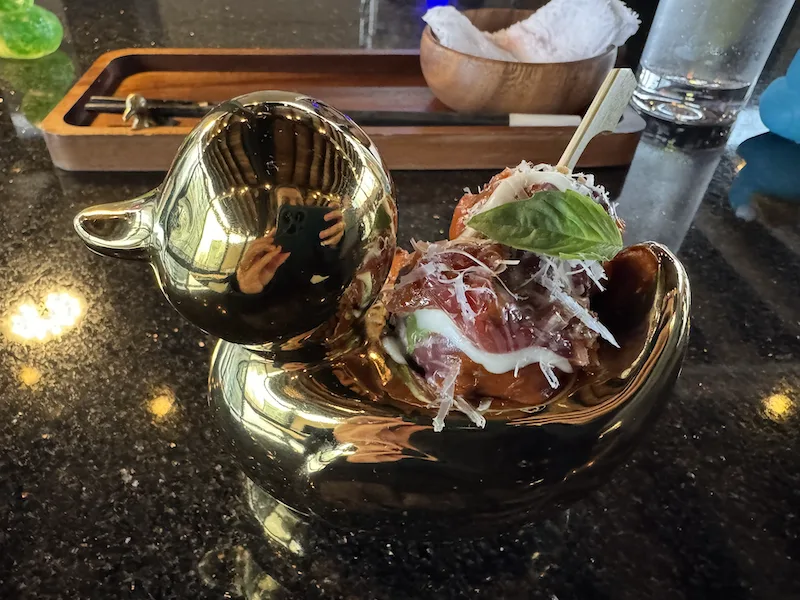 Image for Review: A Rooftop Omakase “Quackatori” Experience with Duck Sel