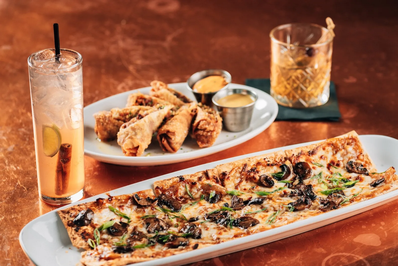 French Onion Flatbread 1 for Old Town Pour House Introduces New Chef Selects Menu, Available August 12 October 6