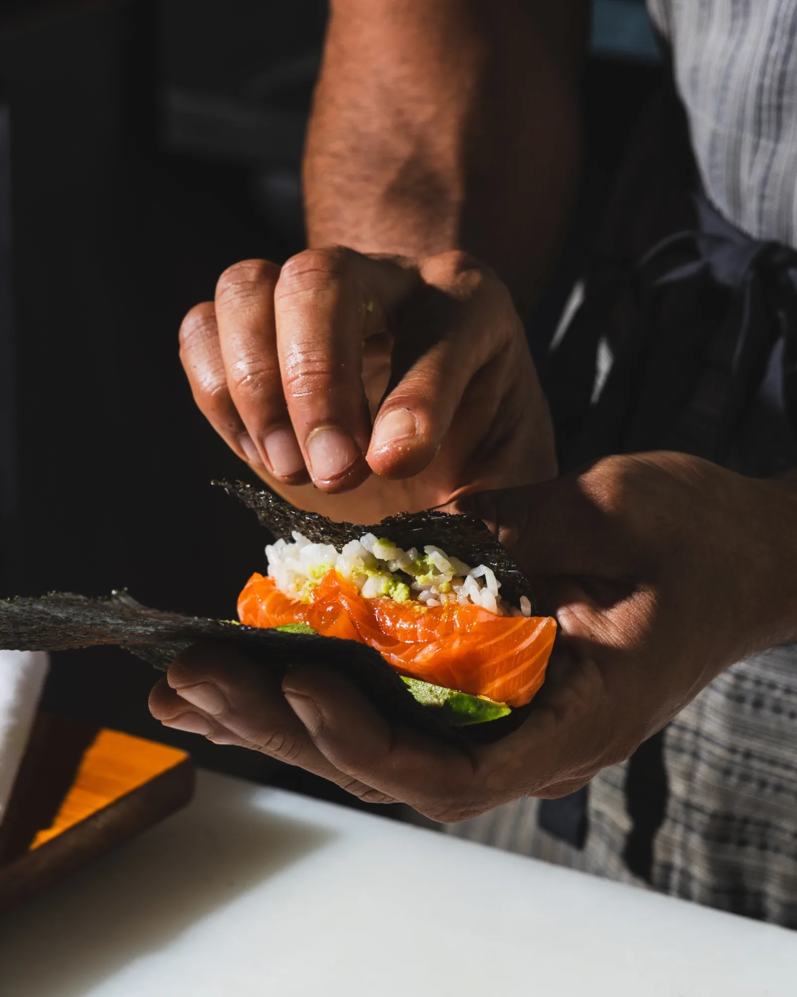 Tengoku handrolls 24 for $45 Late Night Hand Roll Omakase Expands TenGoku’s West Loop Izakaya Experience