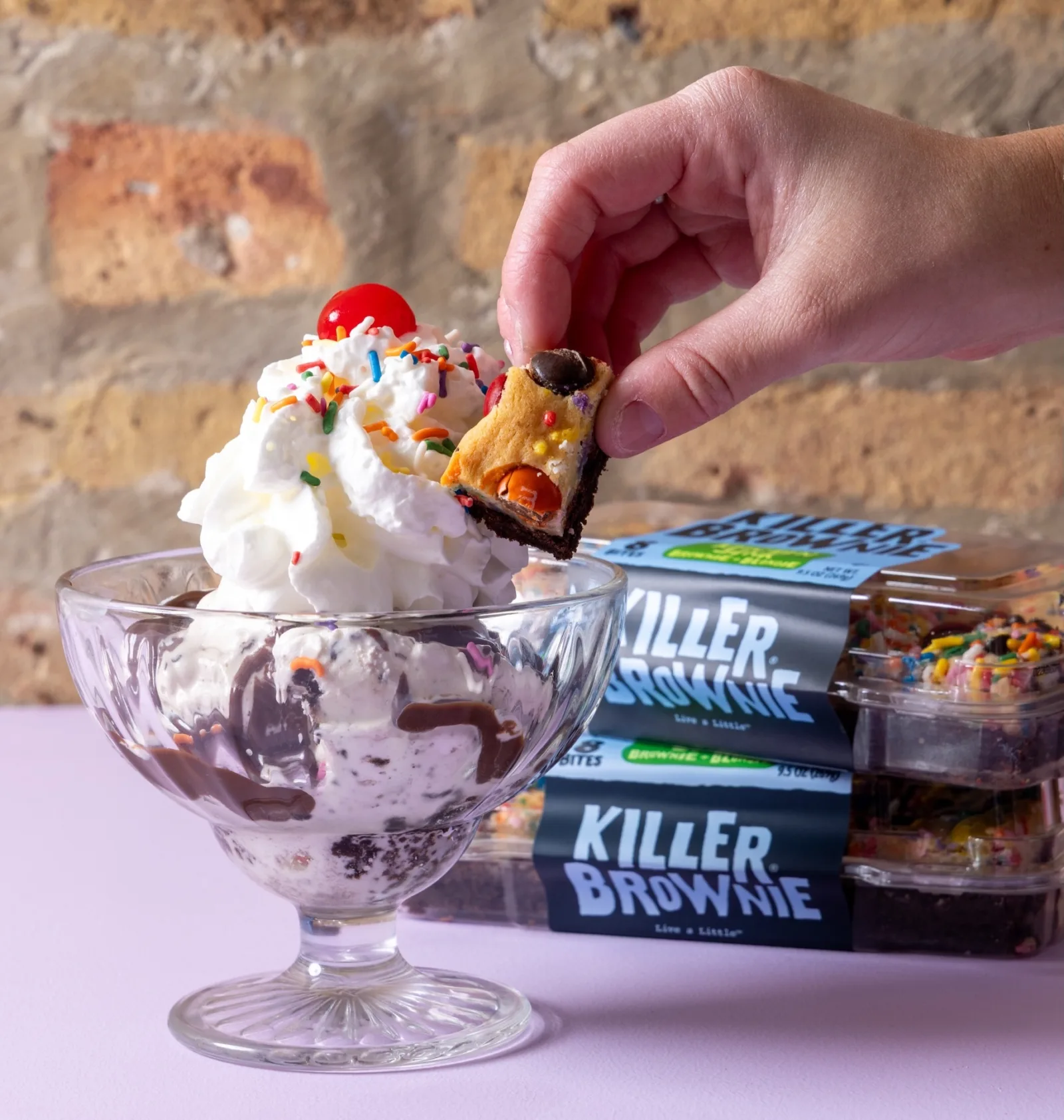Image for Oberweis and Killer Brownie Launch Limited Time Kitchen Sink Sundae