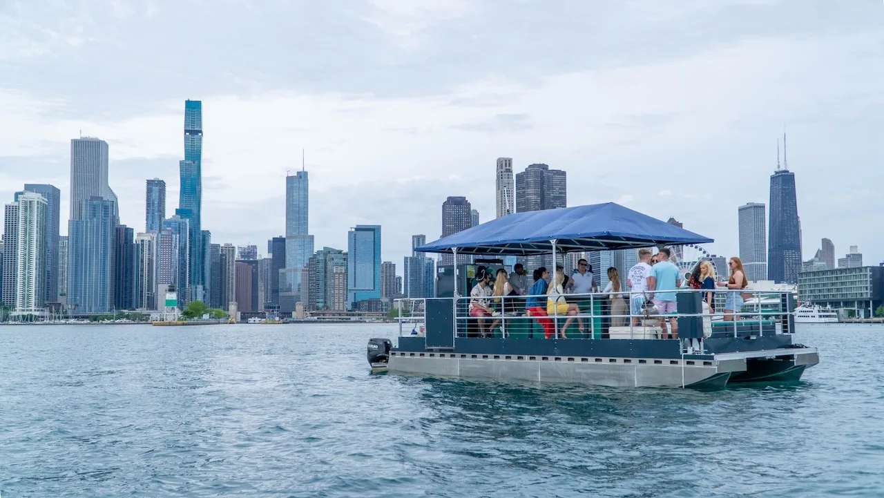 Courtesy of Tyler Oranger for “Omakase Cruise” Comes to the Chicago River, from Chicago Boat Company & TenGoku Aburiya