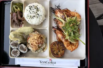 Image for Mariscos San Pedro Brings Baja Shrimp and Coastal Flavors to TenGoku Aburiya's Bento & Co. Series