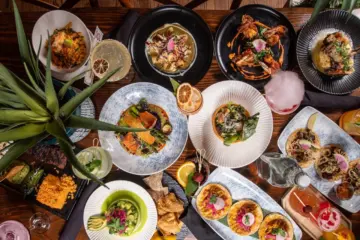 Bocaditos food spread for Where to Celebrate Hispanic Heritage Month in Chicago