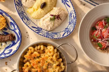 Nisi food spread 1080 for Nisi Greek Grill to Bring Flavors of the Greek Islands to Rosemont this October