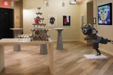 Esme interior hebru 28472 for Esmé Partners with Chicago Born Artist Hebru Brantley for Latest Multi Sensory Dining Collaboration
