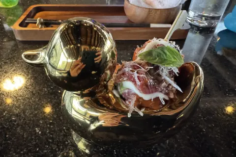 Image for Review: A Rooftop Omakase “Quackatori” Experience with Duck Sel