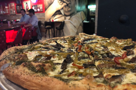 Pizza Wheels and Happy Hour Deals at Vinny’s Pizza Bar