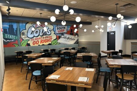 South Loop Dining Room for Lou Malnati’s Completes South Loop Restaurant Expansion