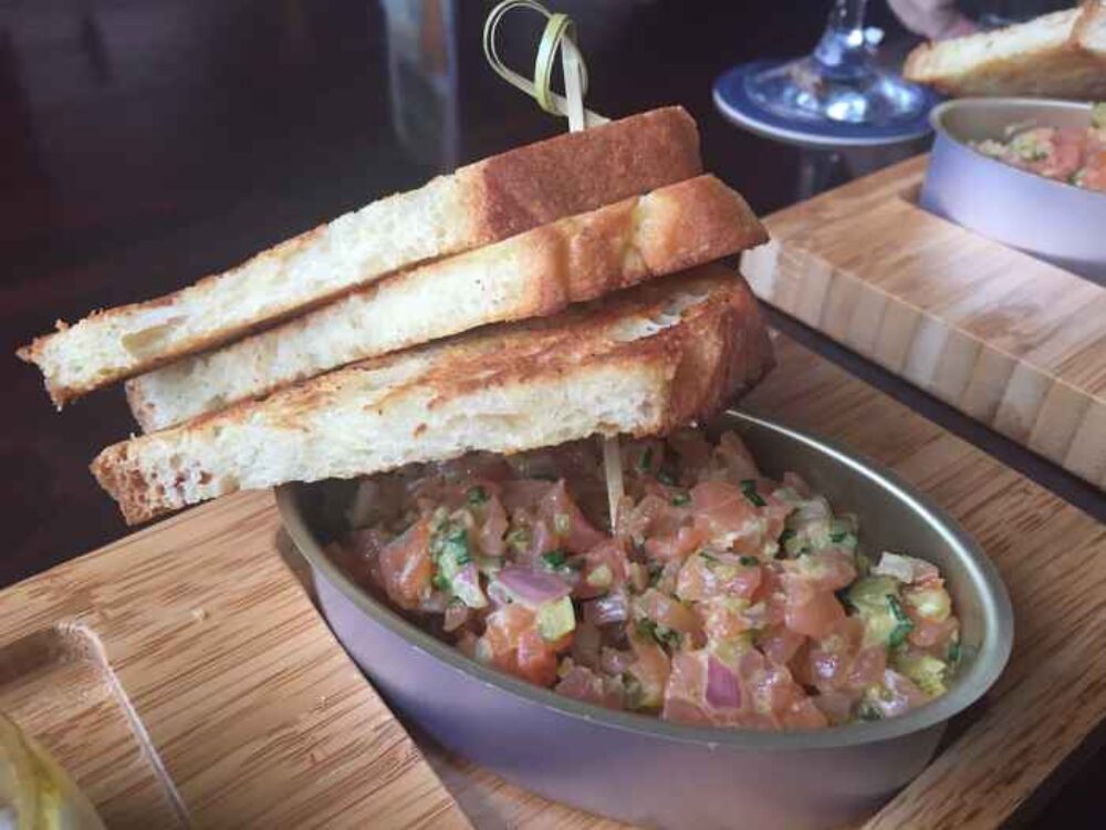 Smoked Salmon Tartar for Sláinte! to Kitty O’Sheas New Summer Menu