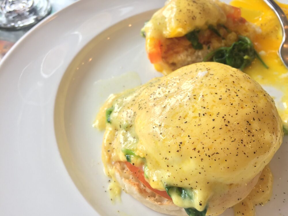 Florentine Benedict for King Crab House Launches Weekend Brunch