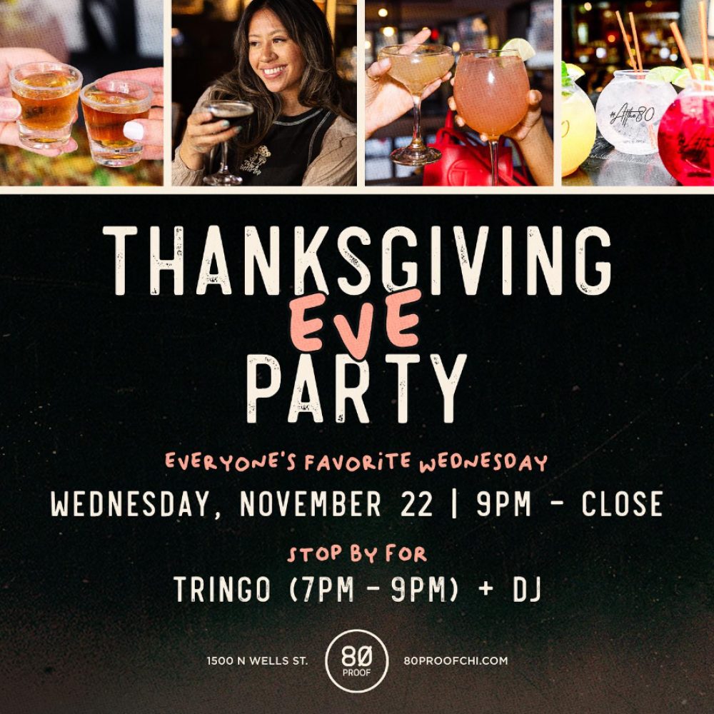 80 Proof Thanksgiving Eve