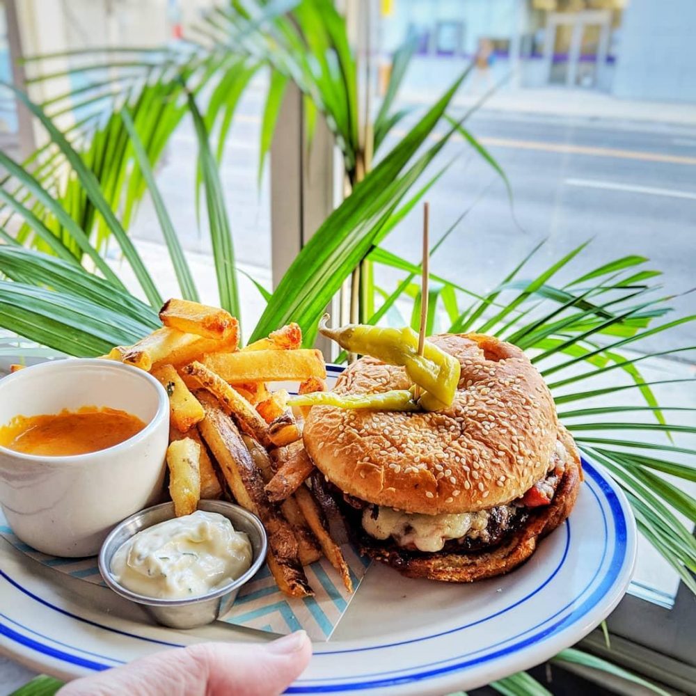 Basque Burger At Bar Biscay