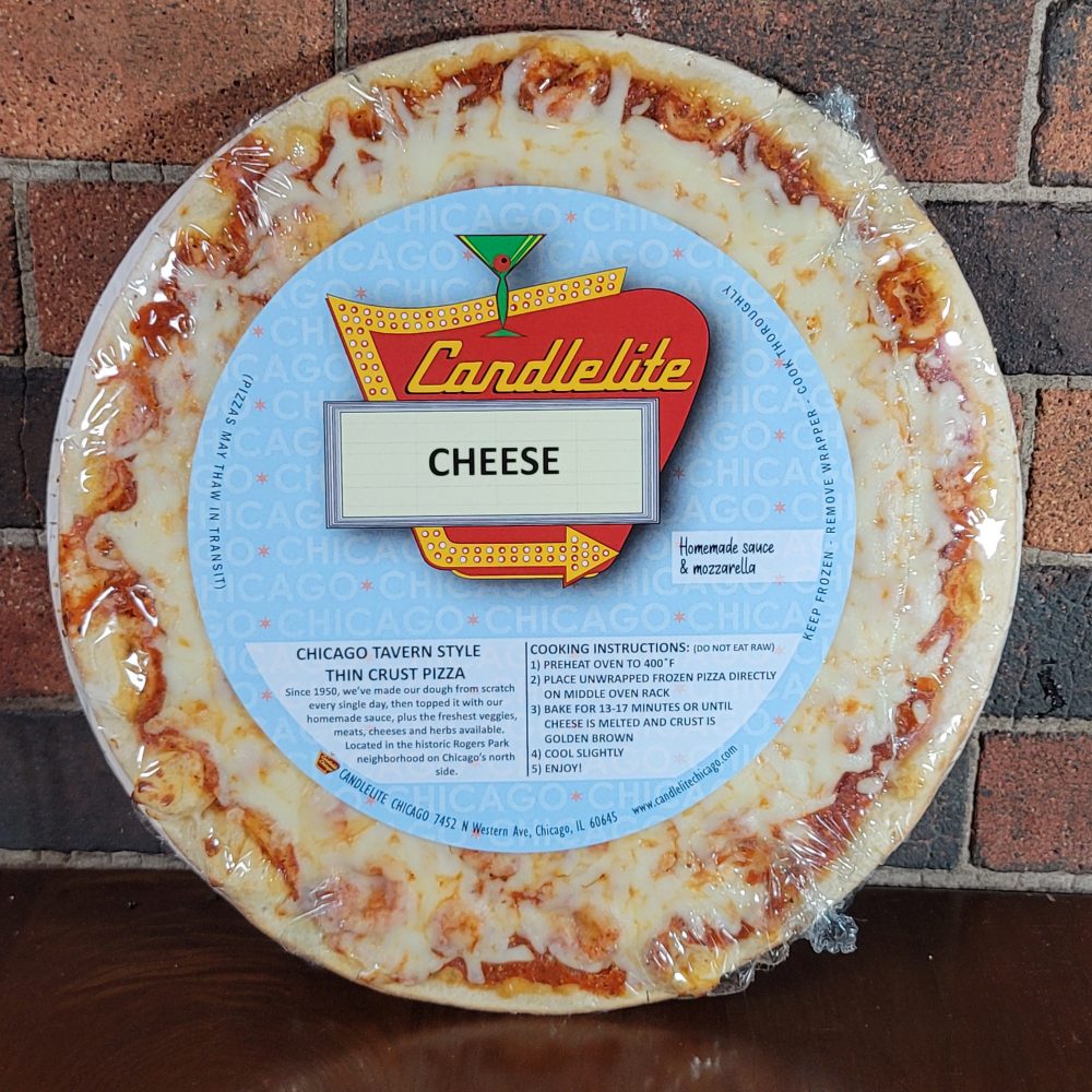 Candlelite Cheese Pizza 1 With Label