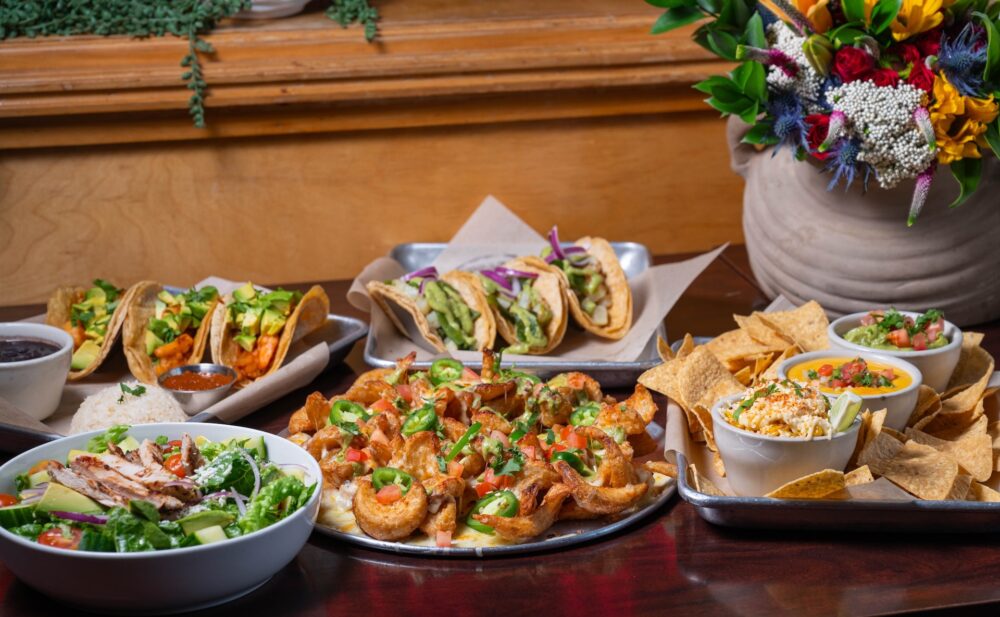 Cesars food spread for Where to Celebrate Mother's Day 2026