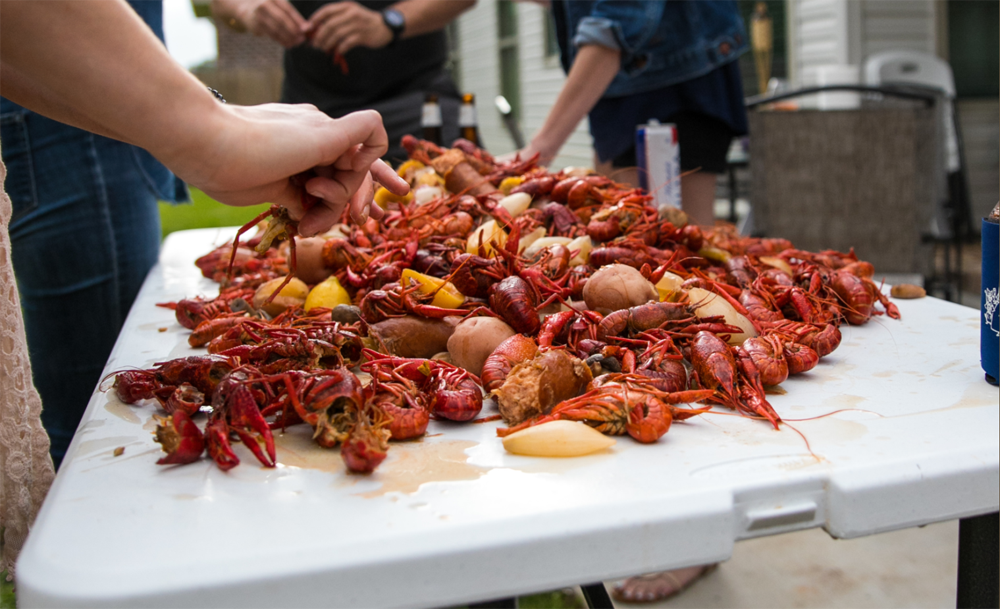 Crawfish & Seafood Boil at Old Crow Smokehouse