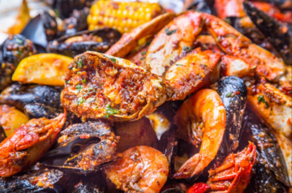 Crawfish and Seafood Boil Making Event at Old Crow Smokehouse in Wrigleyville