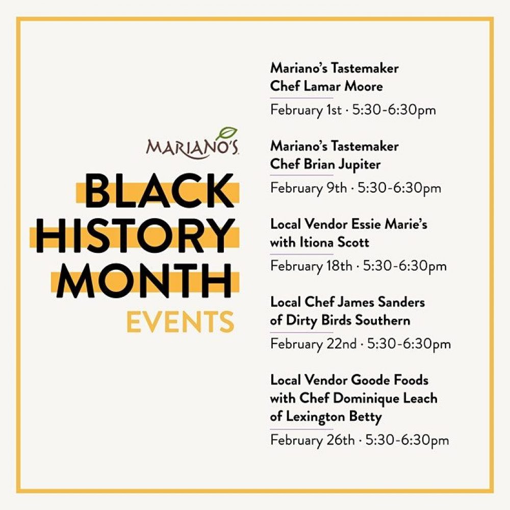 Marianos Black History Month