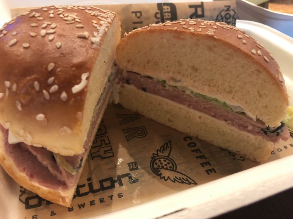 The Holy Bologna Sandwich at Argosy