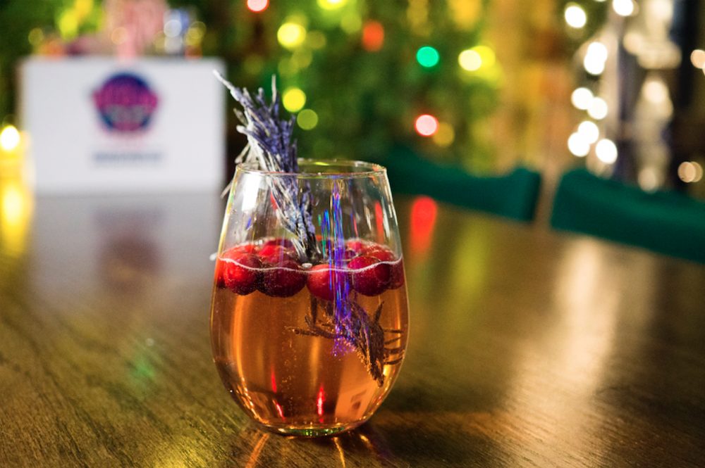 Winter Cocktail at Elf'd Up Courtesy of Ivy Tac