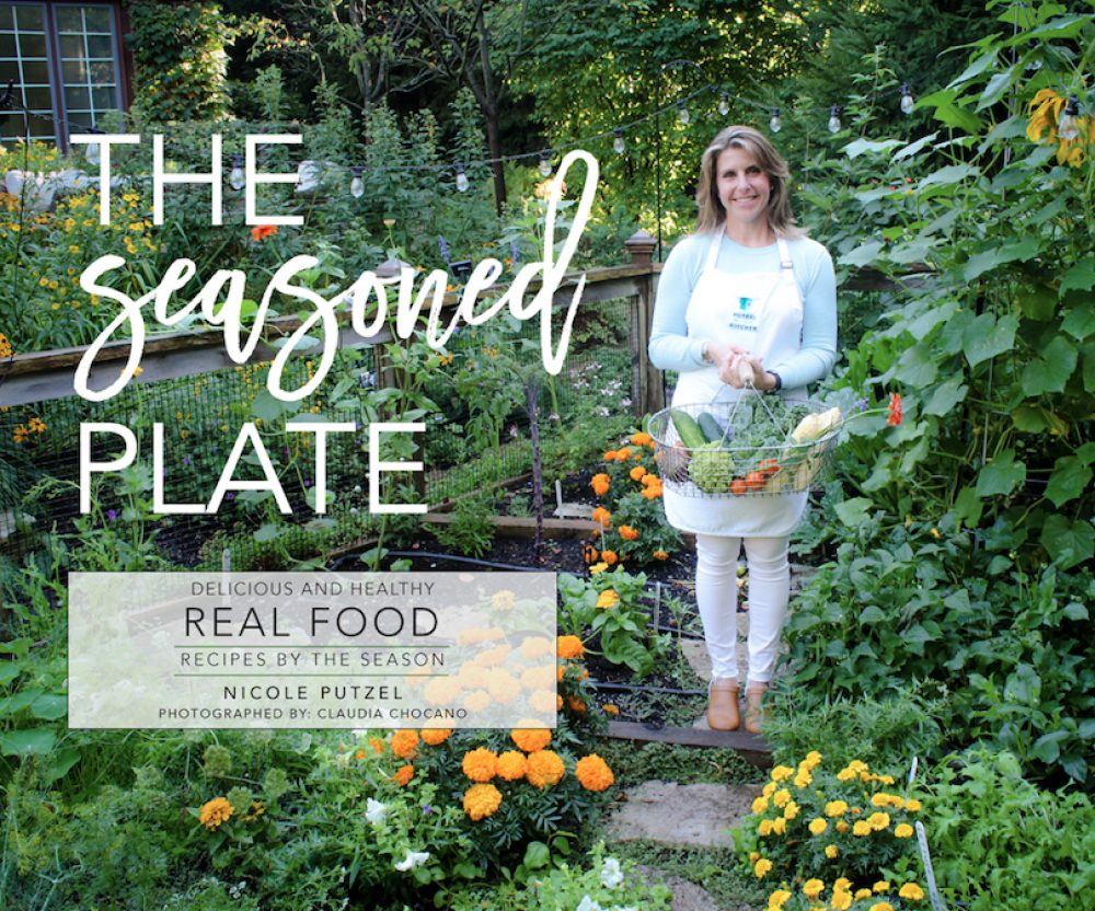 The Seasoned Plate, Delicious and Healthy Real Food: Recipes by the Season is available now for purchase on Amazon! Support a local chef while eating healthy! (Cookbook Cover Courtesy of Claudia Chocano))