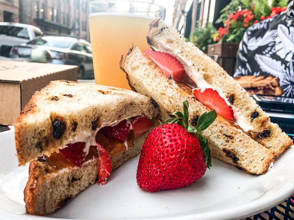 Our Frankenstein PB&J Concoction