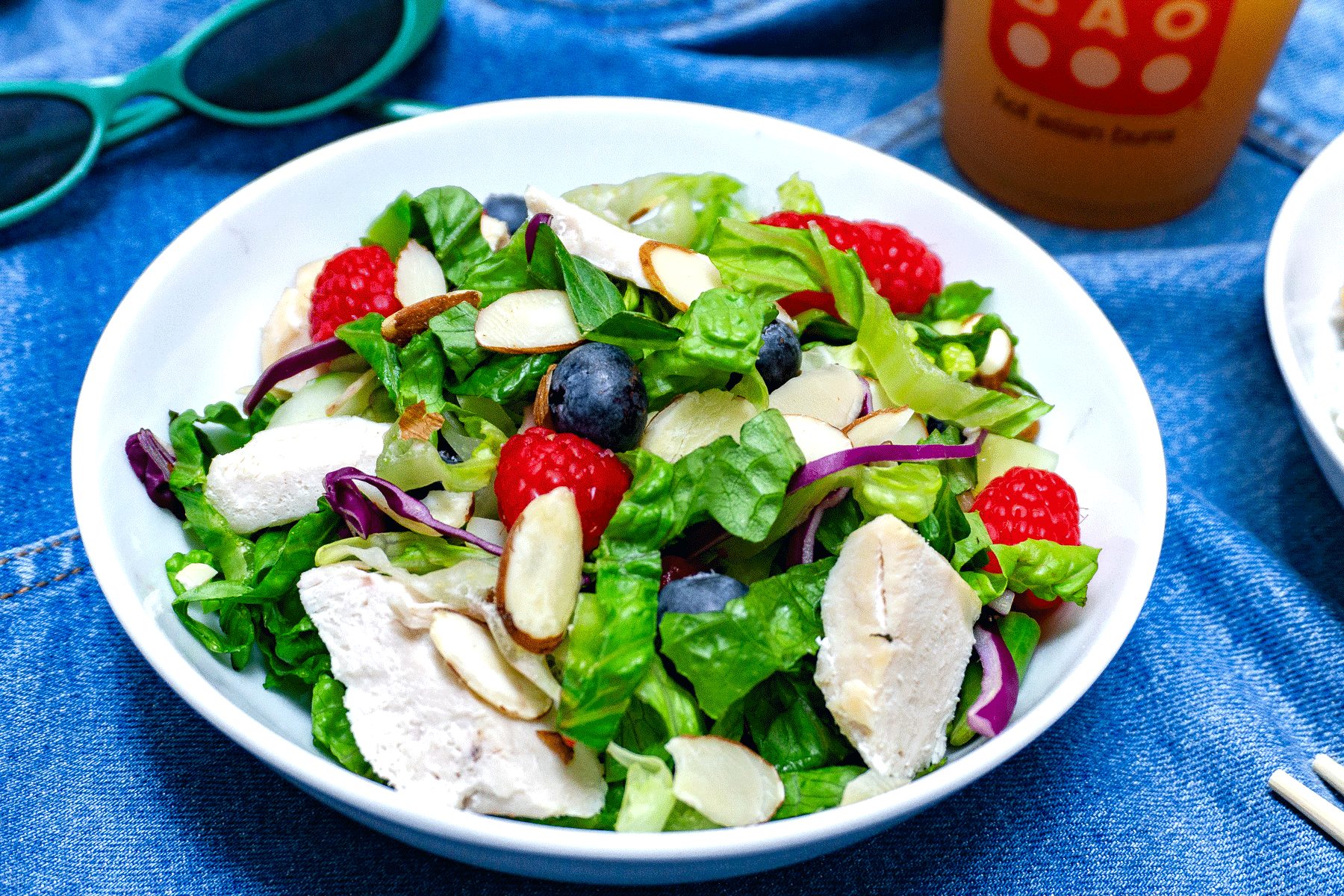 Summer Berry Chicken Salad Wow Bao for Limited Time Menu Items Launch at Wow Bao
