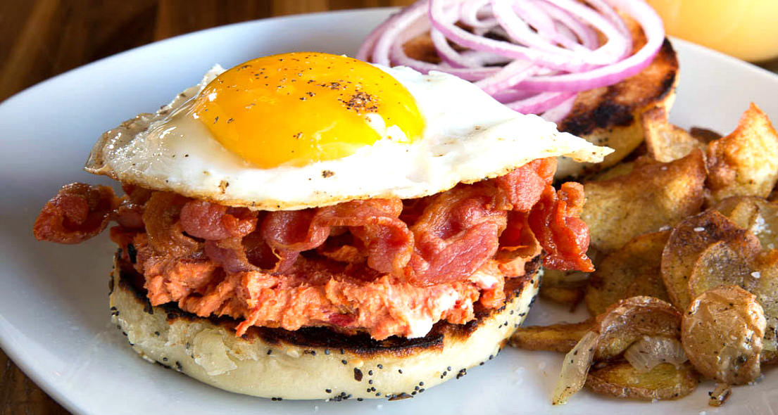 Sunrise Sandwich Cover for Harvest Moon's New Sunrise Sandwich Voted Best in Chicago by Yelpers