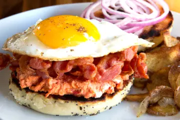Sunrise Sandwich Cover for Harvest Moon's New Sunrise Sandwich Voted Best in Chicago by Yelpers