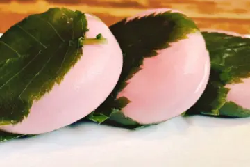 Strings Sukura Mochi for Spring Cherry Blossom Dessert at Strings Ramen
