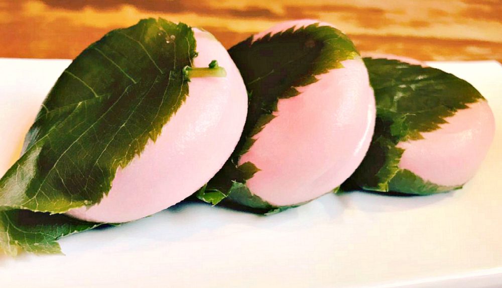 Sakura Mochi at Strings Ramen Chicago