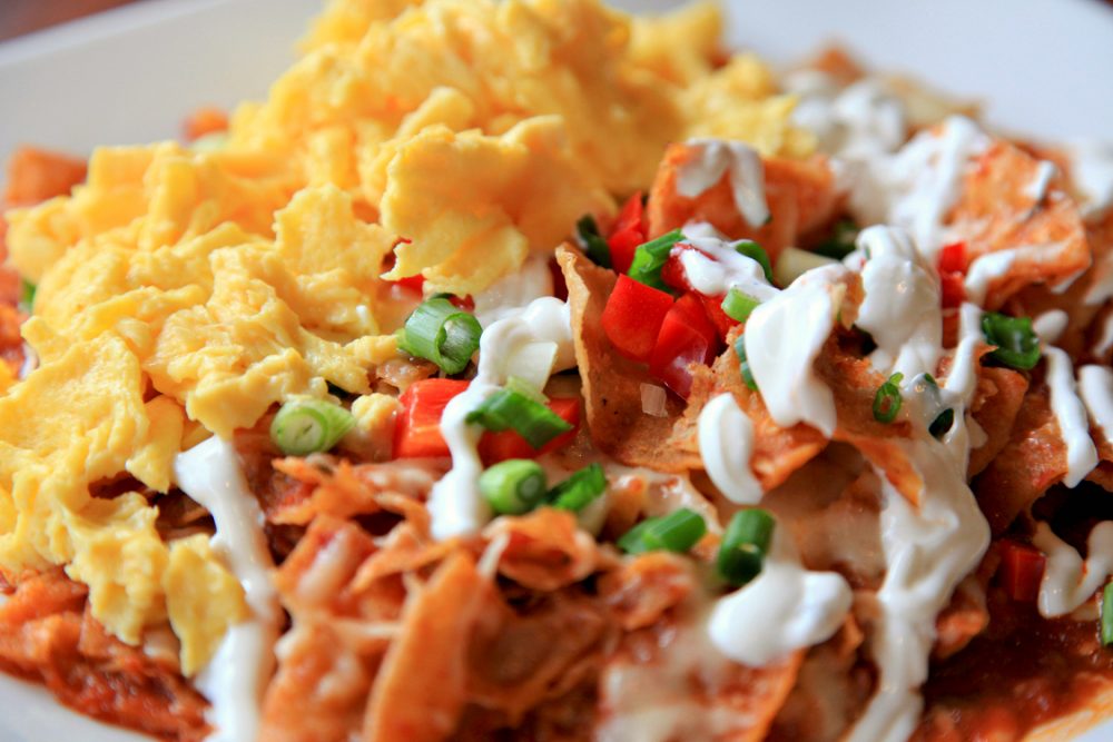 Hutch chilaquiles