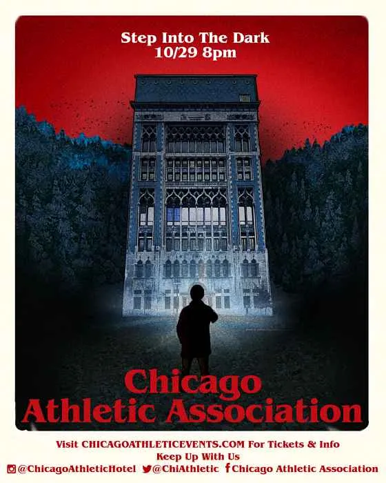 Chicago Athletic Association hotel Step Into The Darkness... for Halloween Happenings at Chicago Restaurants, Hotels, and Bars